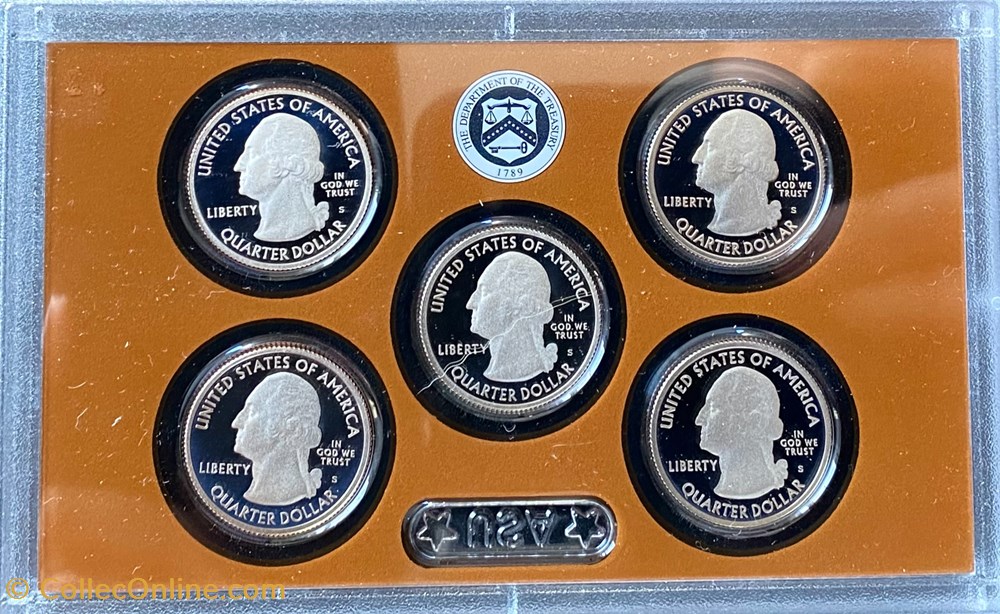 Série 2011 S - US Mint Proof Set 2 monnaies monde etats unis serie 2011 s us mint proof set
