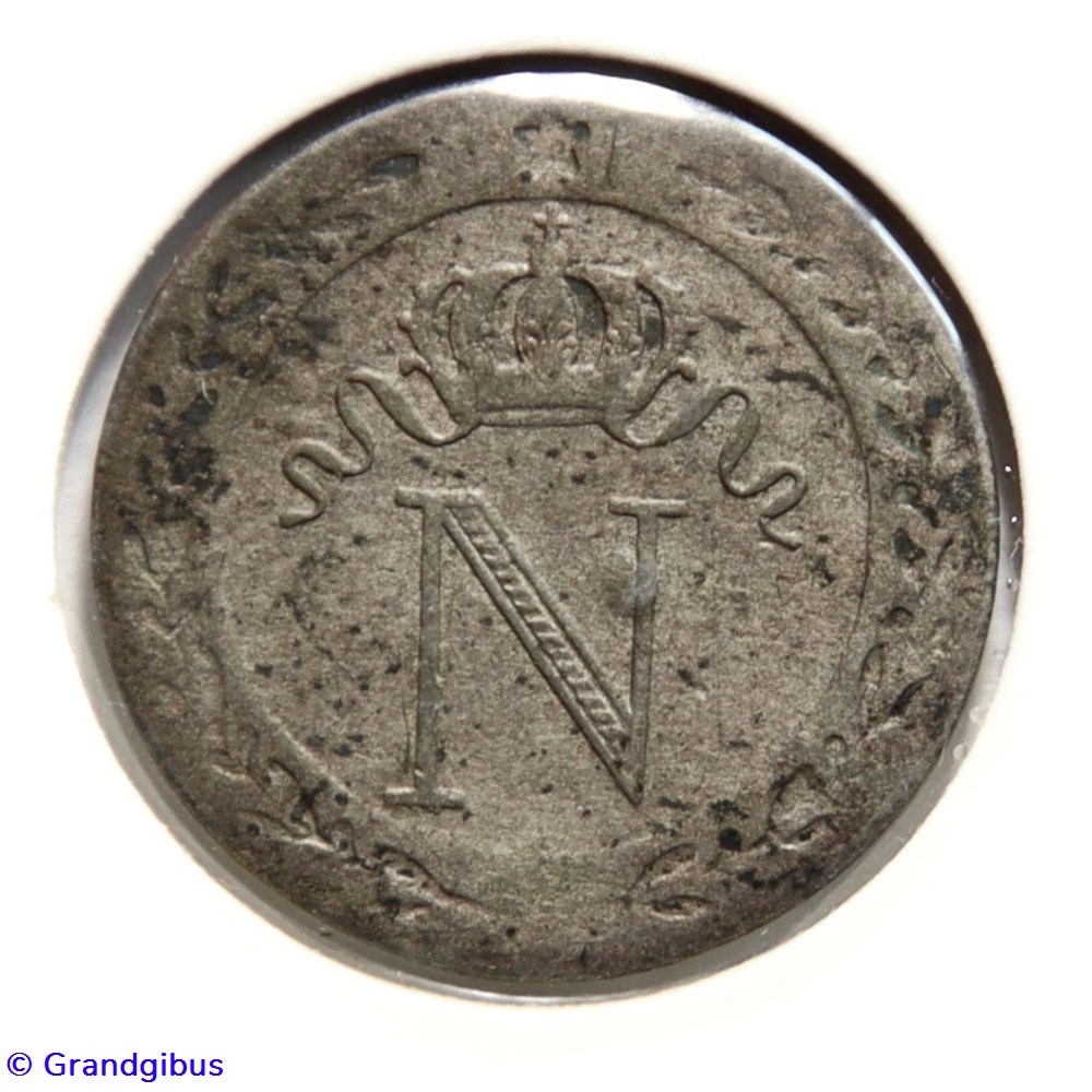 monnaies monde france 10 cent a n couronnee 1808