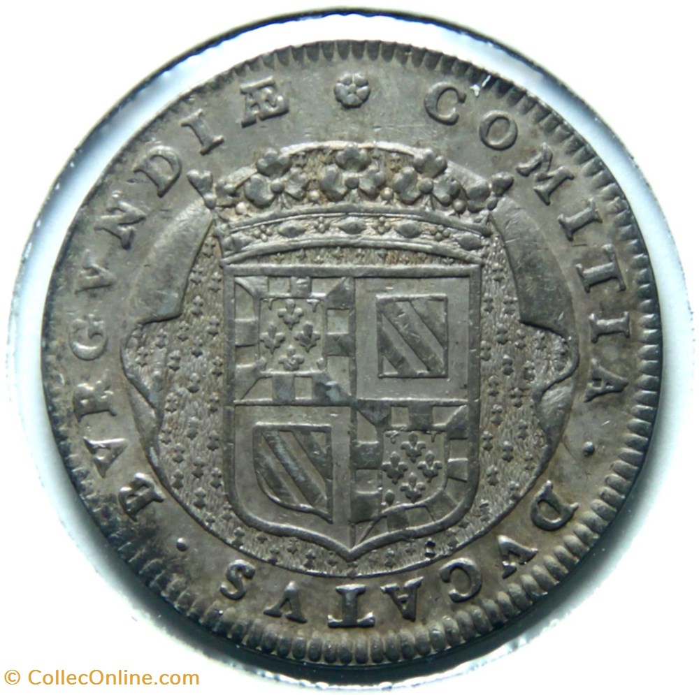 monnaies paranumismatique jetons poids etats de bourgogne 1657 argent le sacre et les habiles capitaines francais