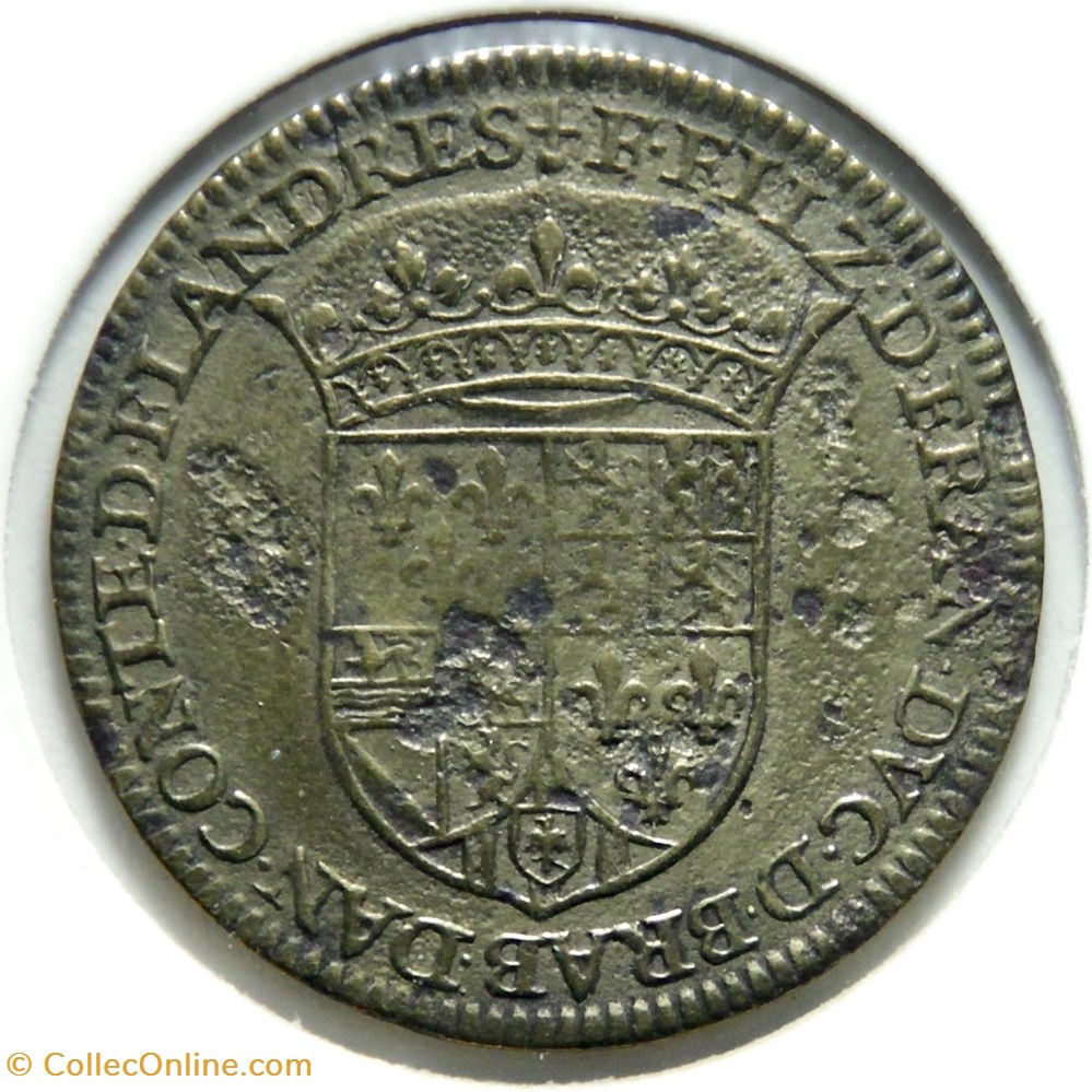 François d'Alençon (n.d.), Laiton. monnaies paranumismatique jetons poids francois alencon n d laiton