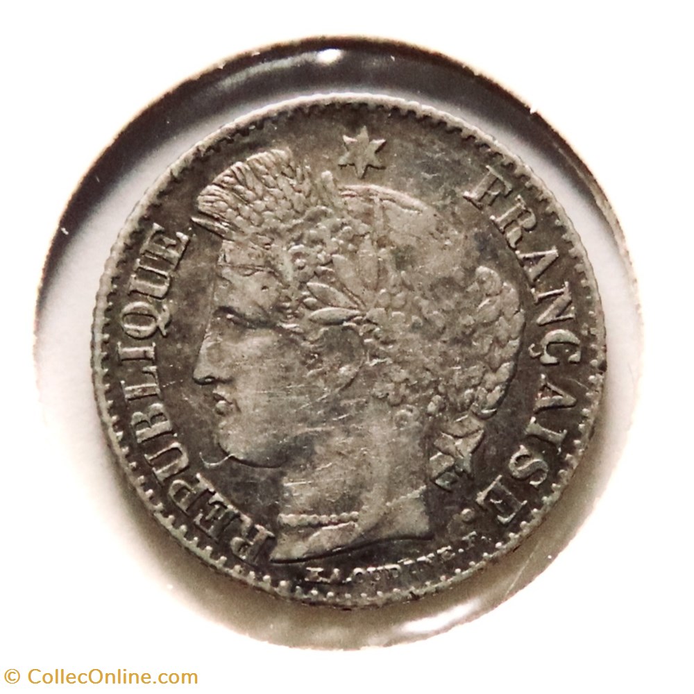 monnaies monde france 20 centimes ceres 1850 2eme republique