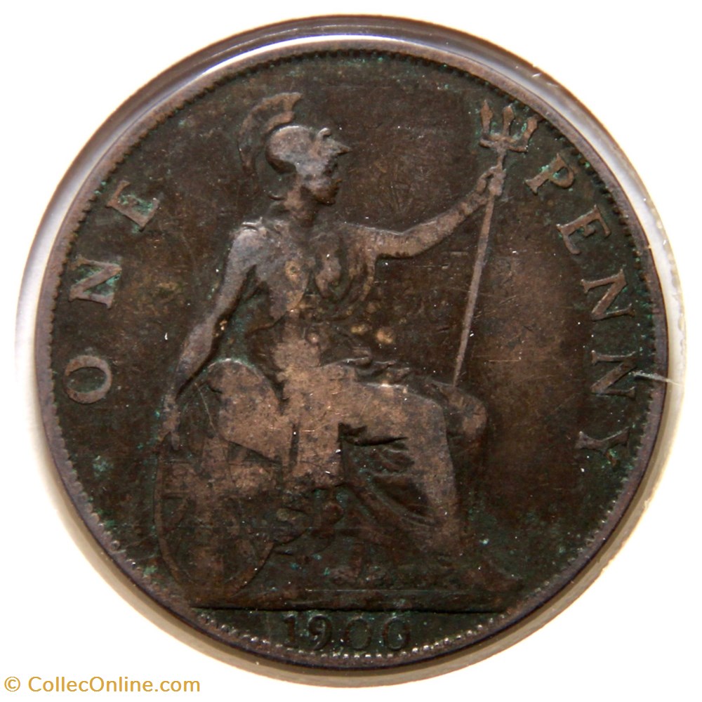 Victoria - 1 Penny 1900. monnaies monde royaume uni victoria 1 penny 1900