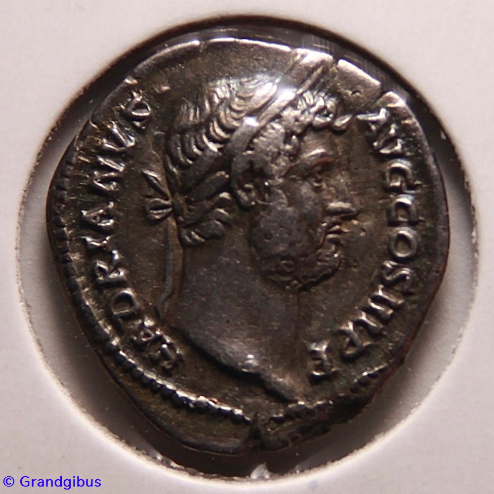 Denier - Hadrien (136) monnaies antiques romaines imperiales et republicaines denier hadrien 136