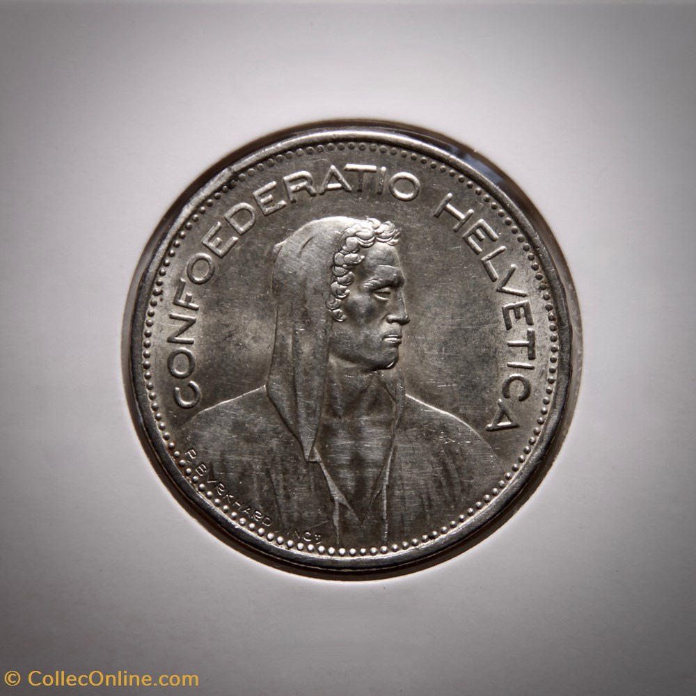 5 Francs1965 B Berger (p.m) monnaies monde suisse 5 francs1965 b berger p m