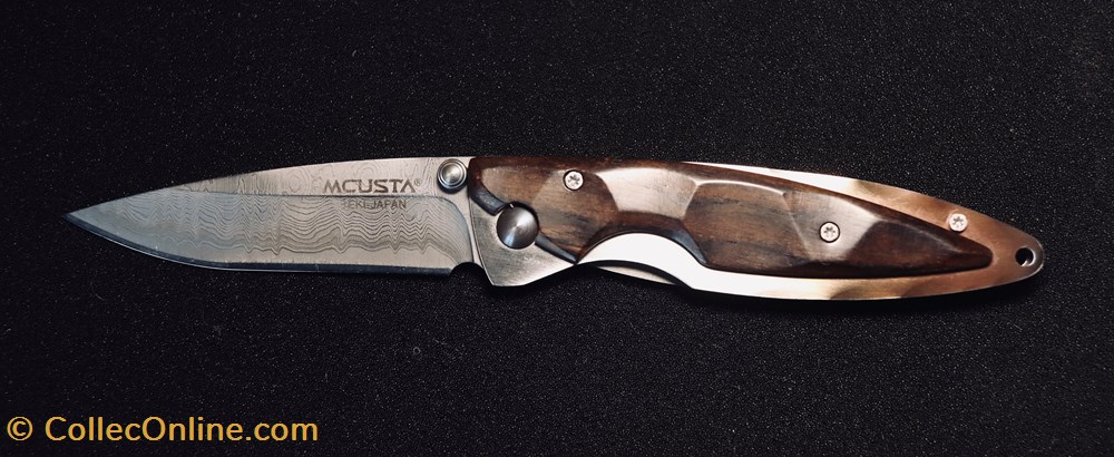 Mcusta Kasumi Ebony MC-73D couteaux mcusta kasumi ebony mc 73d