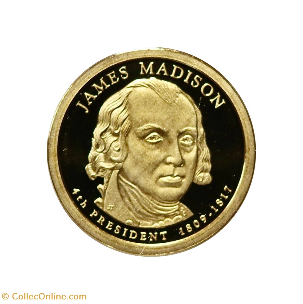 monnaies monde etats unis 1 dollar madison 2007 san francisco