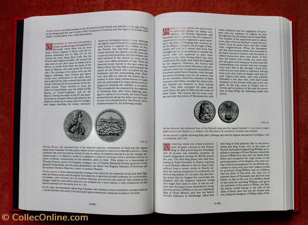 Médailles des Pays-Bas, Van Loon (1555-1716) Volume IV 2 monnaies livres ouvrages medailles des pays bas van loon 1555 1716 volume iv