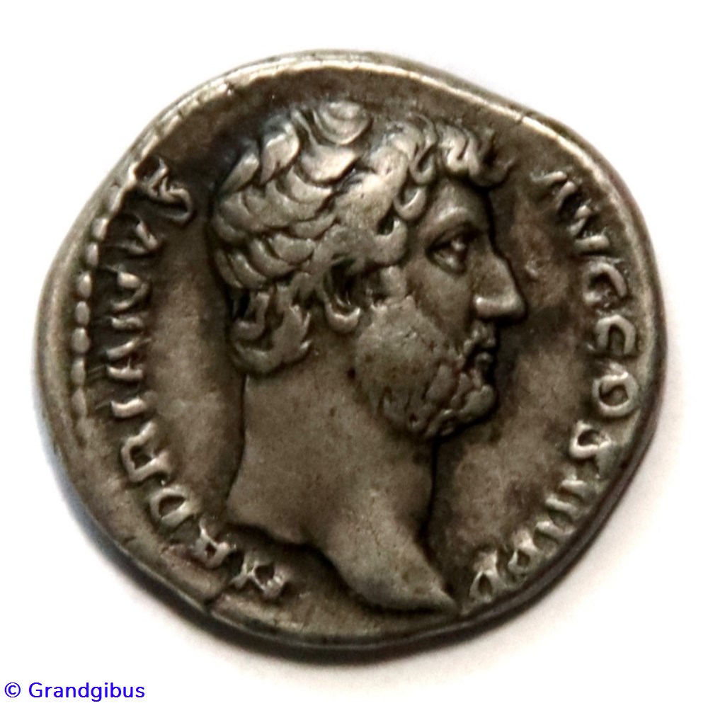 monnaies antiques romaines imperiales et republicaines denier hadrien 133