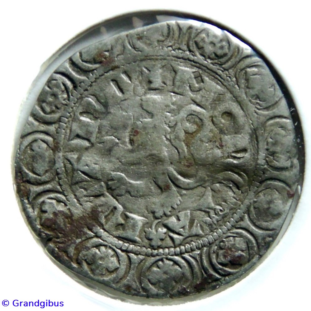 Louis de Male - Gros compagnon au lion monnaies europe medievale pays bas bourguignons louis de male gros compagnon au lion
