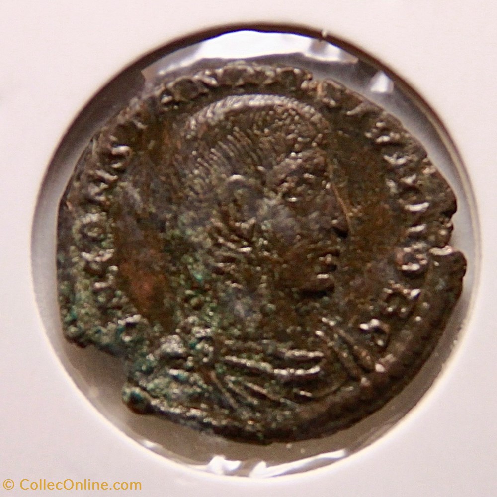 monnaies antiques romaines imperiales et republicaines maiorina reduite constance galle 351 354