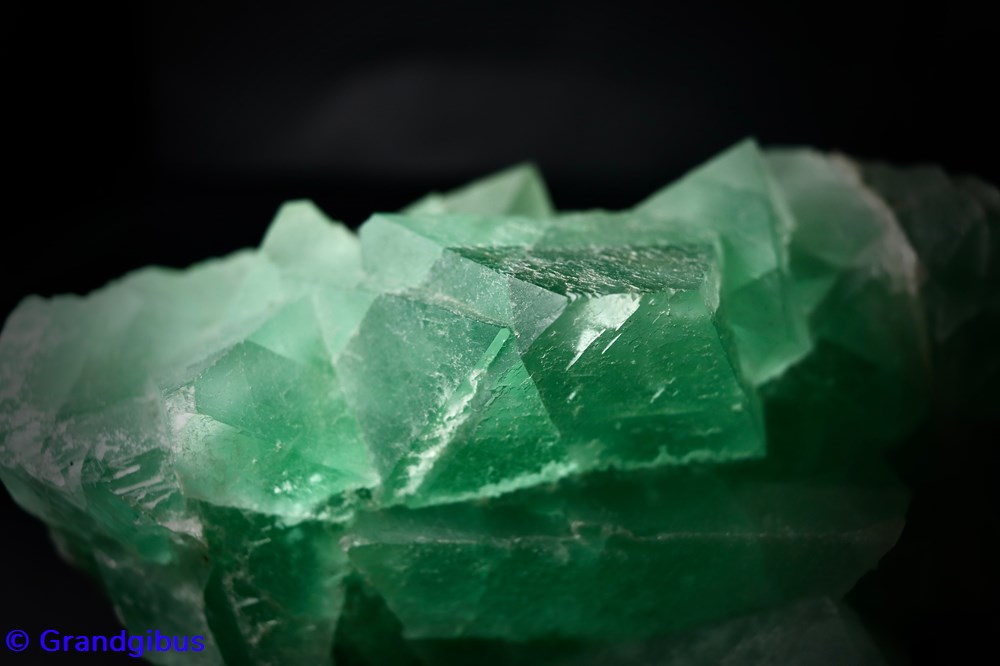 Fluorine (Chine) 5 mineraux meteorites fluorine chine