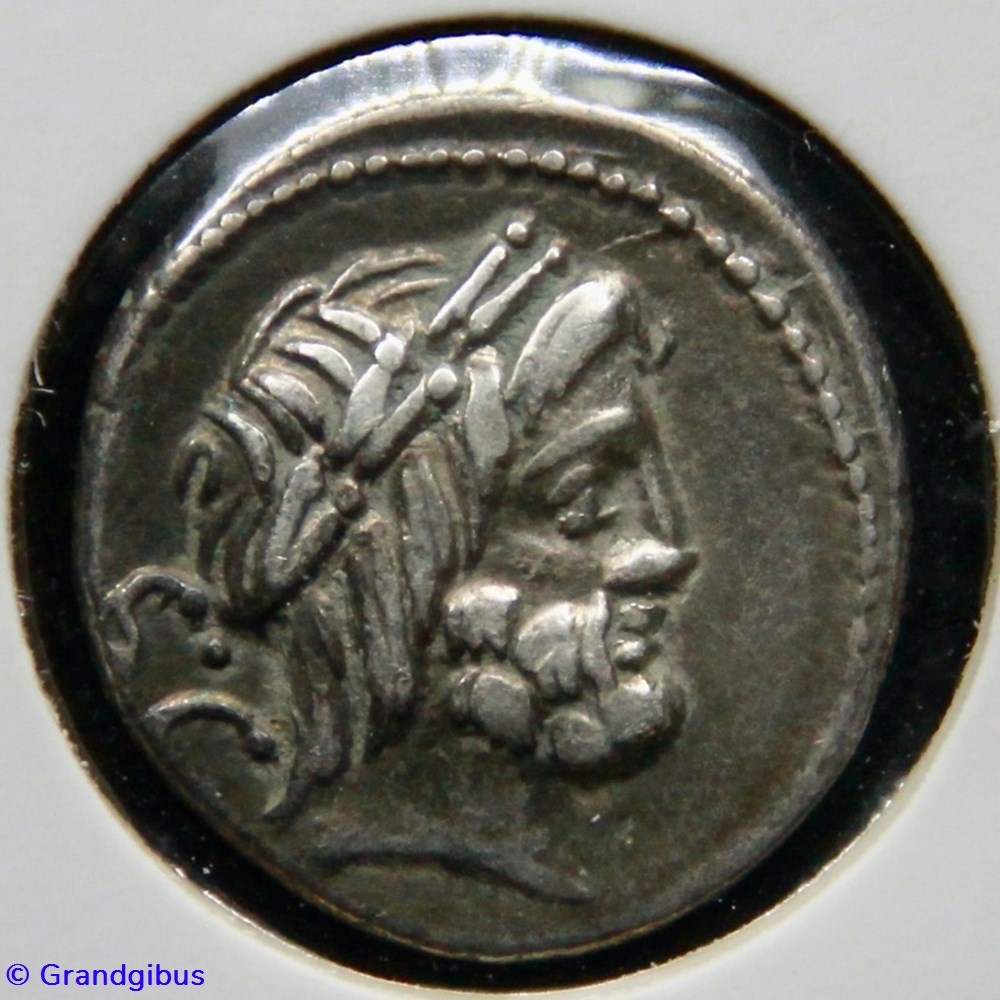 Procilia (80 av. JC) - Denier monnaies antiques romaines imperiales et republicaines procilia 80 av jc denier