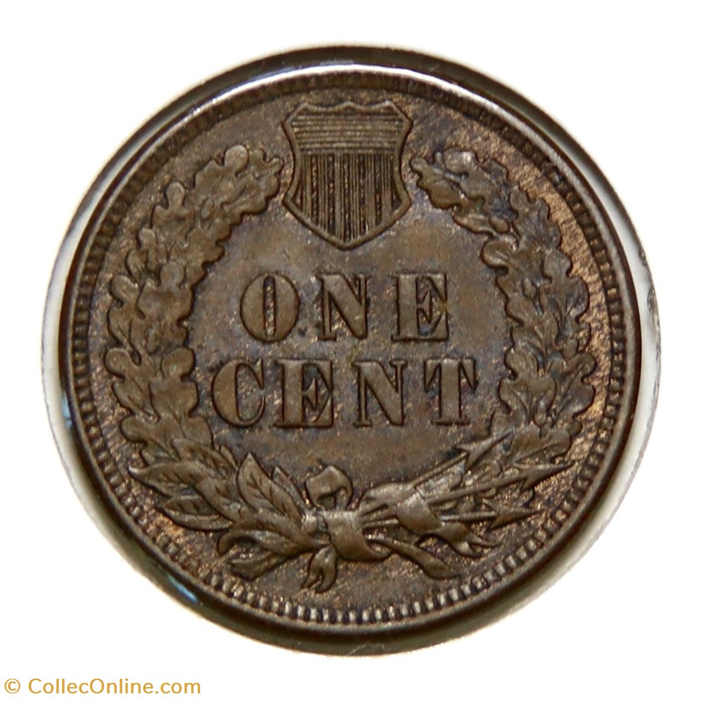 monnaies monde etats unis one cent indian head 1907