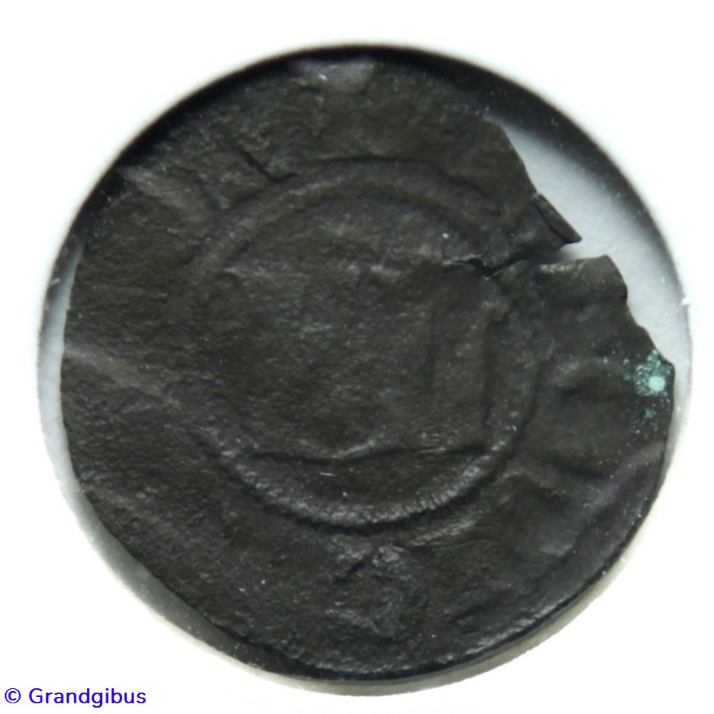 Louis de Male - Double mite n.d. monnaies europe medievale pays bas bourguignons louis de male double mite n d