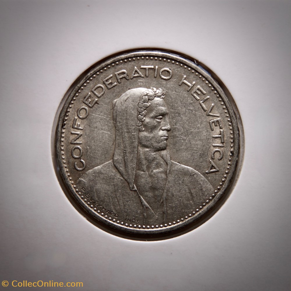 5 Francs 1932 B Berger (p.m) monnaies monde suisse 5 francs 1932 b berger p m