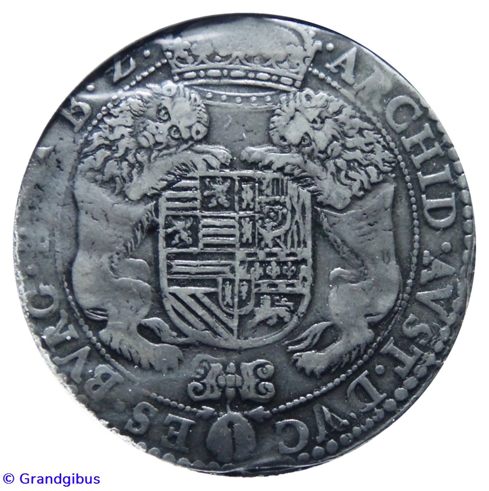 Albert & Isabelle - Ducaton, 1619 Anvers monnaies europe medievale pays bas espagnols albert isabelle ducaton 1619 anvers