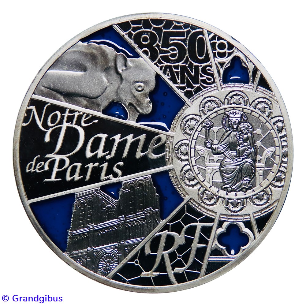 monnaies euros france 10 argent 2013 850 ans de notre dame de paris