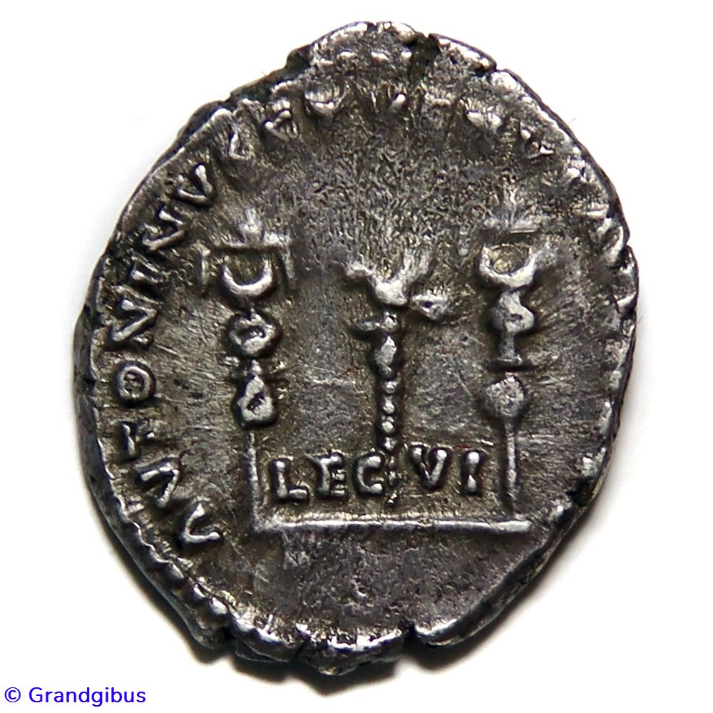 Denier - Marc Aurèle (v.166) monnaies antiques romaines imperiales et republicaines denier marc aurele v 166