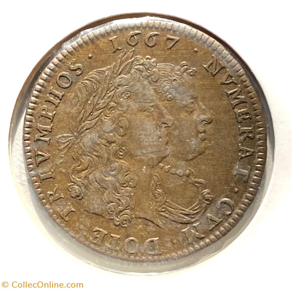 Louis XIV - Ville de Lille, 1667 monnaies paranumismatique jetons poids louis xiv ville de lille 1667