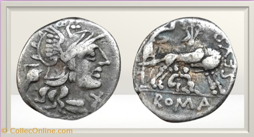 monnaies antiques romaines imperiales et republicaines republique romaine pompeia sextus pompeius faustulus