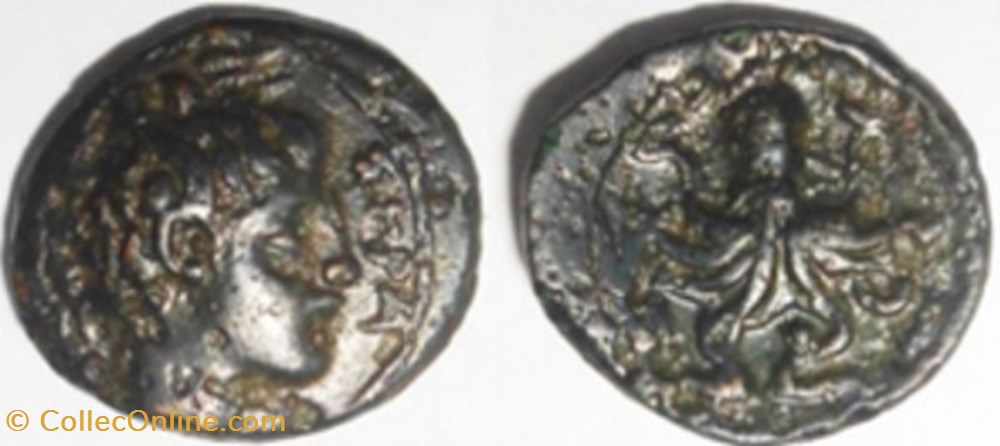 Sicile - Agrigente - Arethuse / Pieuvre monnaies antiques grecques sicile agrigente arethuse pieuvre