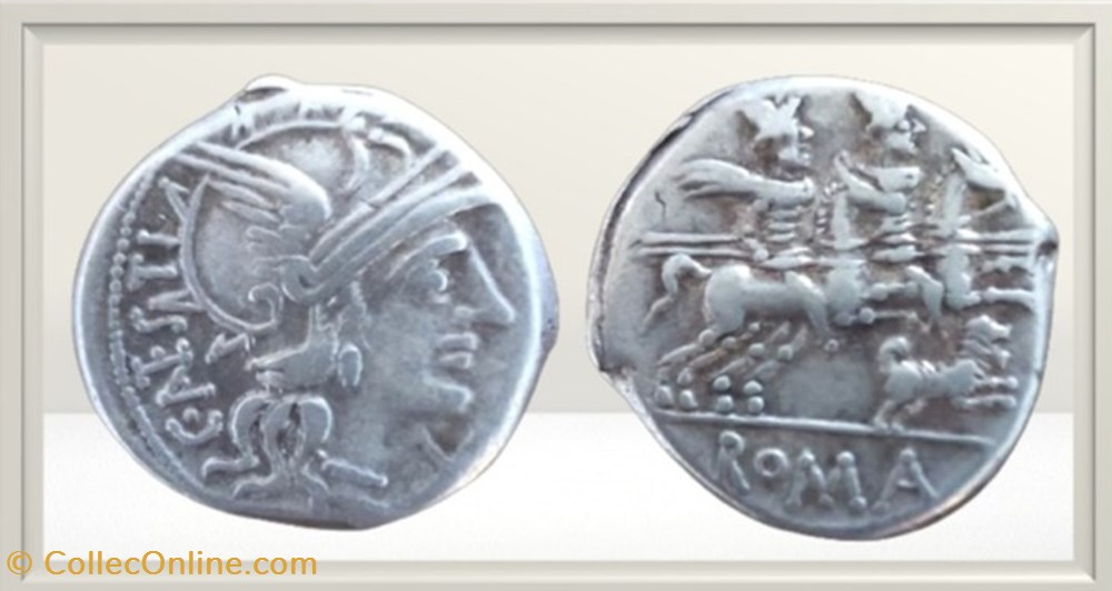 monnaies antiques romaines imperiales et republicaines republique romaine antestia caius antestius
