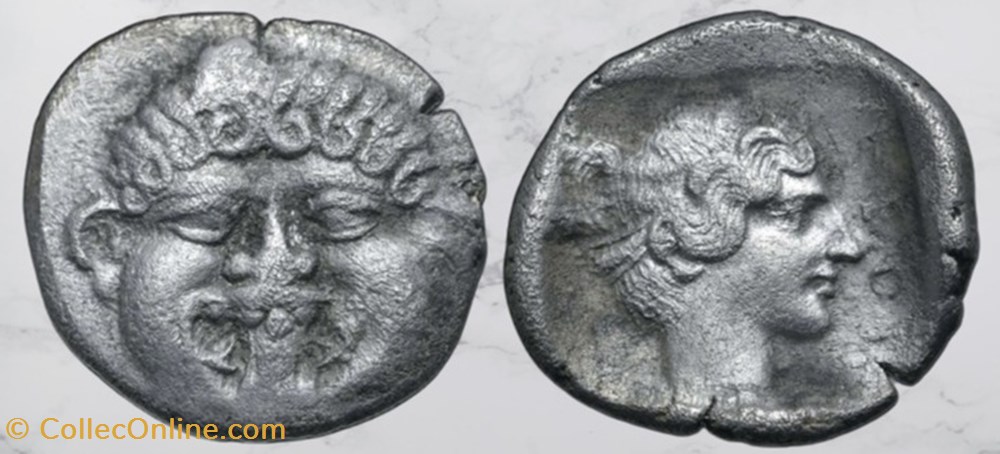 Macédoine - Neapolis monnaies antiques grecques macedoine neapolis