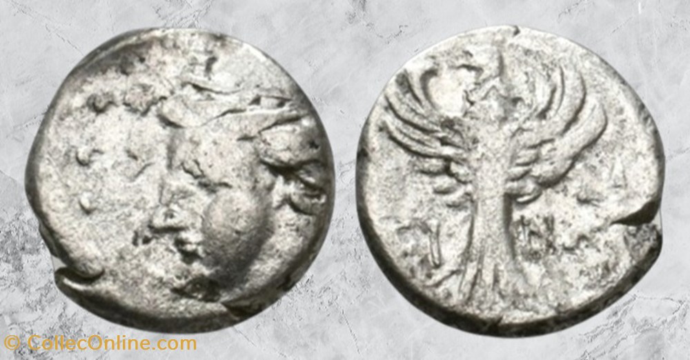 Paphlagonie - Sinope - Aigle monnaies antiques grecques paphlagonie sinope aigle