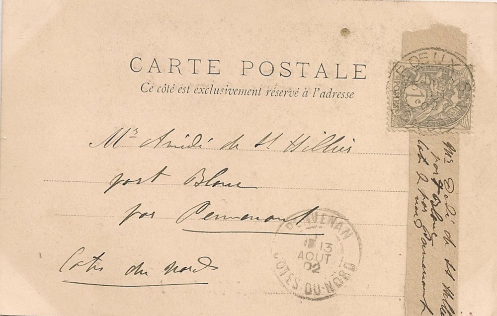 cartes postales espinasse promenade avec maman