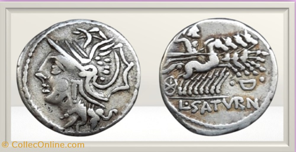République Romaine - Appuleia - Lucius Appuleius Saturninus monnaies antiques romaines imperiales et republicaines republique romaine appuleia lucius appuleius saturninus