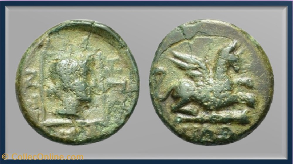 Thrace - Abdera - Griffon monnaies antiques grecques thrace abdera griffon