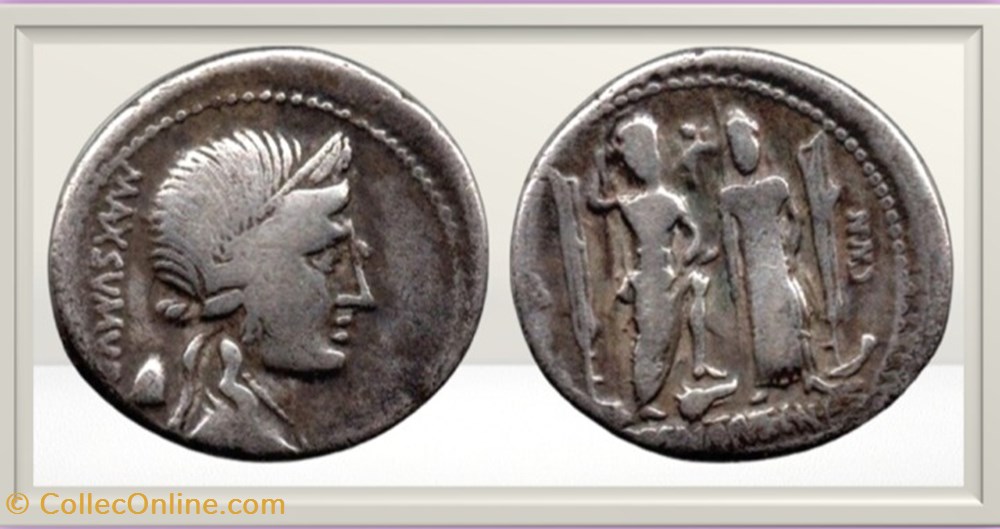 monnaies antiques romaines imperiales et republicaines republique romaine egnatia caius egnatius