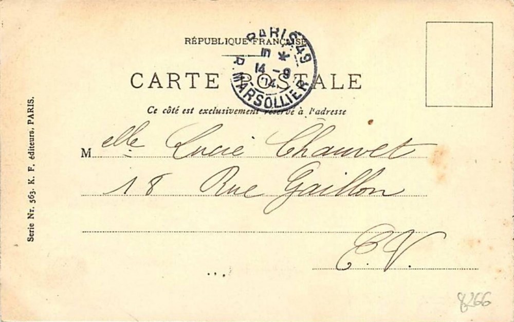cartes postales autres maurice boulanger serie monochrome nr 563 cake walk