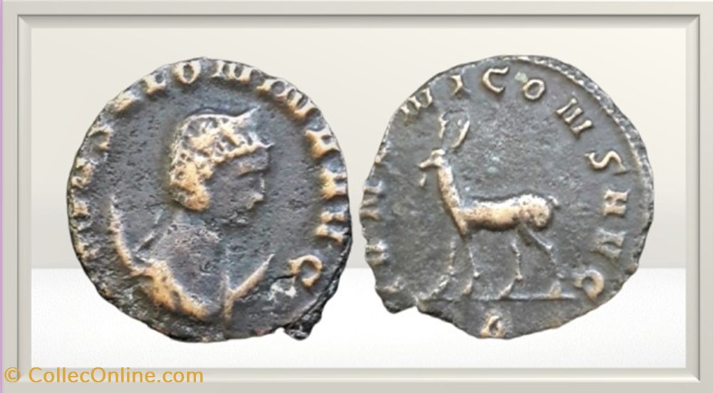 Salonine - Biche - antoninien monnaies antiques romaines imperiales et republicaines salonine biche antoninien