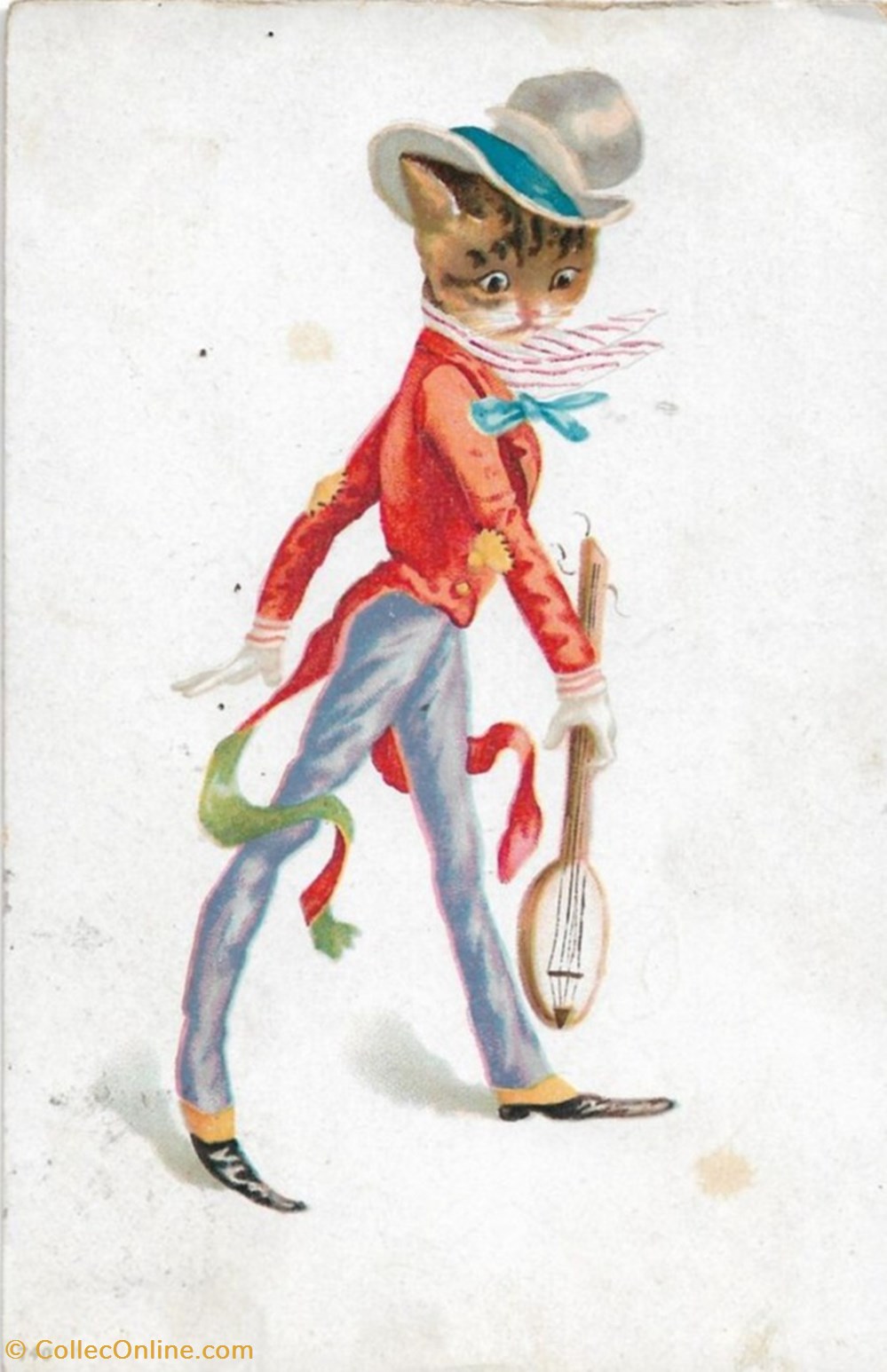 cartes postales musiciens 740 banjo 2