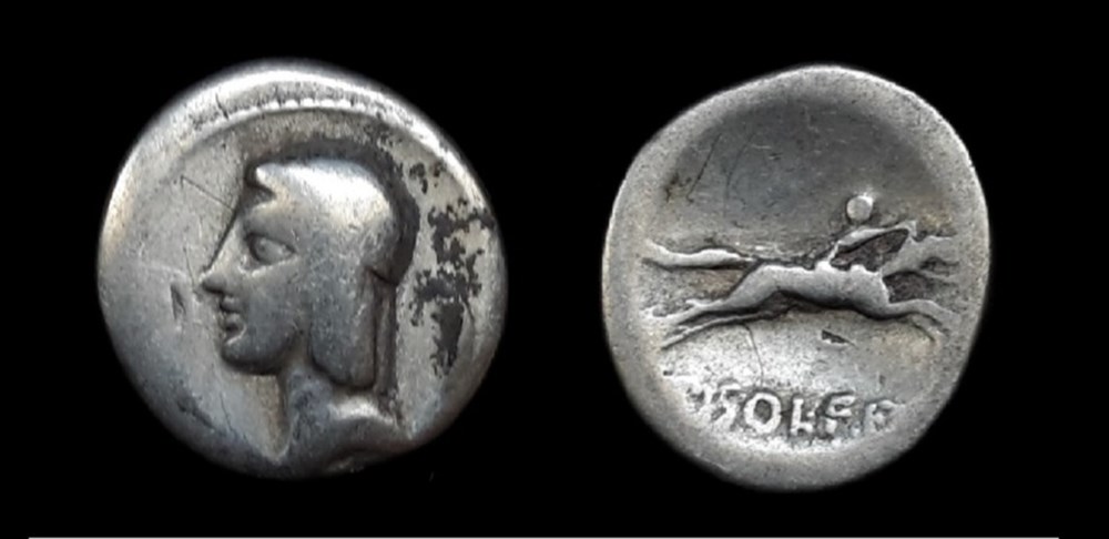 monnaies antiques romaines imperiales et republicaines republique romaine calpurnia lucius calpurnius piso frugi l piso frvgi