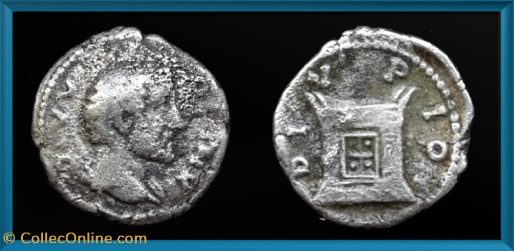 Marc Aurèle - DIVVS ANTONINVS - denier monnaies antiques romaines imperiales et republicaines marc aurele divvs antoninvs denier