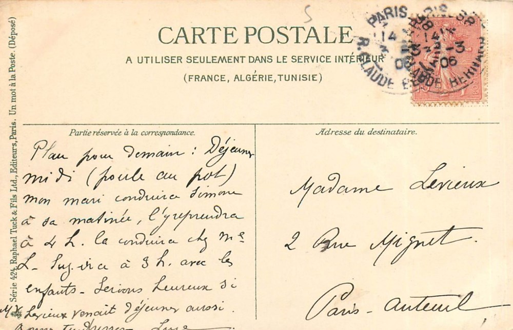 cartes postales chats a la soupe autour du chaudron