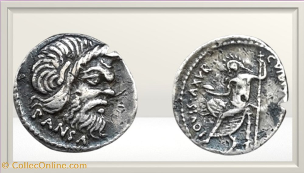 monnaies antiques romaines imperiales et republicaines republique romaine vibia caius vibius pansa