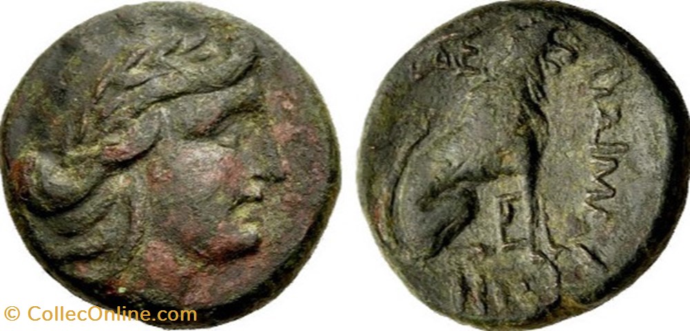 Thrace - Lysimacheia - Lion assis monnaies antiques grecques thrace lysimacheia lion assis
