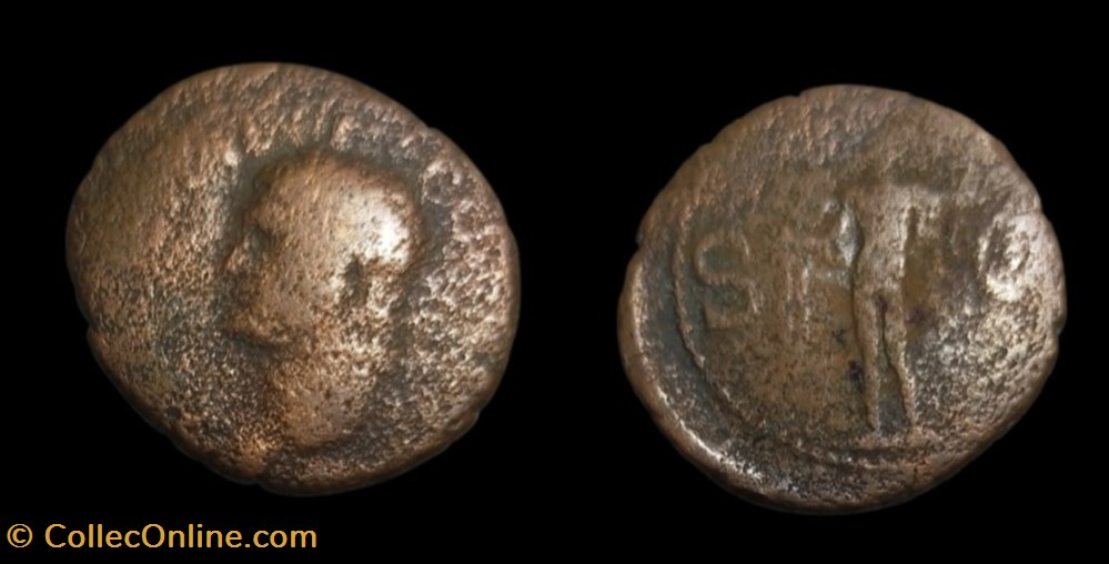 monnaies antiques romaines imperiales et republicaines agrippa sous caligula neptune