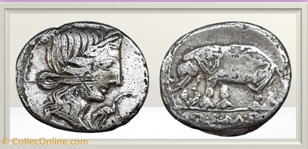 monnaies antiques romaines imperiales republicaines republique romaine caecilia quintus c cilius metellus pius