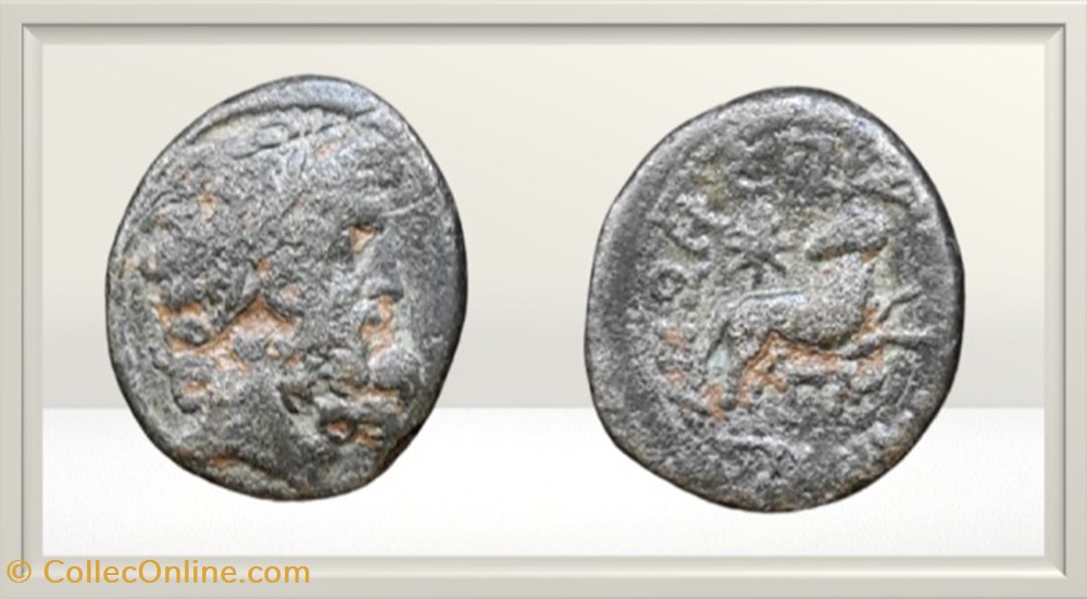 monnaies antiques romaines provinciales syrie seleucie et pierie antioche belier