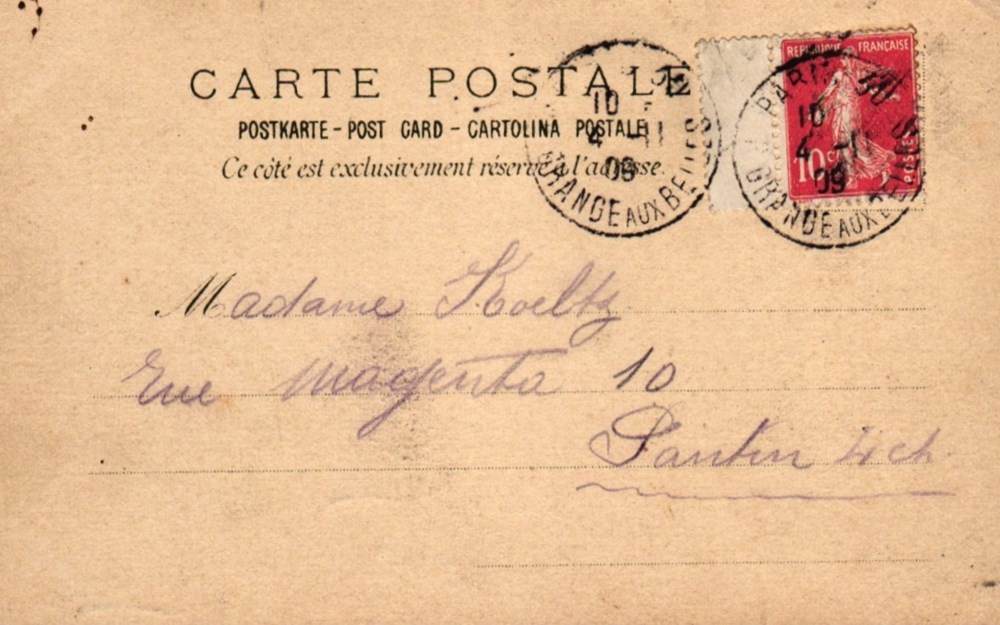 cartes postales wimar le courrier