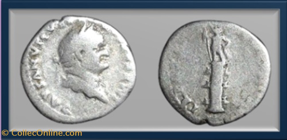 monnaies antiques romaines imperiales et republicaines vespasien denier