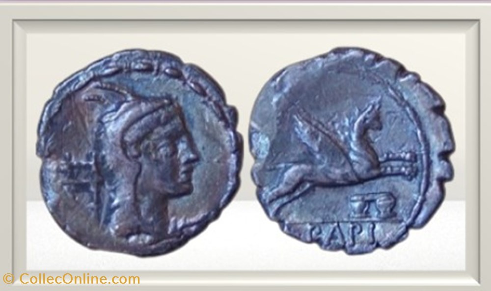 monnaies antiques romaines imperiales et republicaines republique romaine papia lucius papius