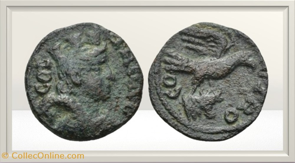 Troas - Pseudo-autonome - Alexandrie - époque Gallien monnaies antiques romaines provinciales troas pseudo autonome alexandrie epoque gallien