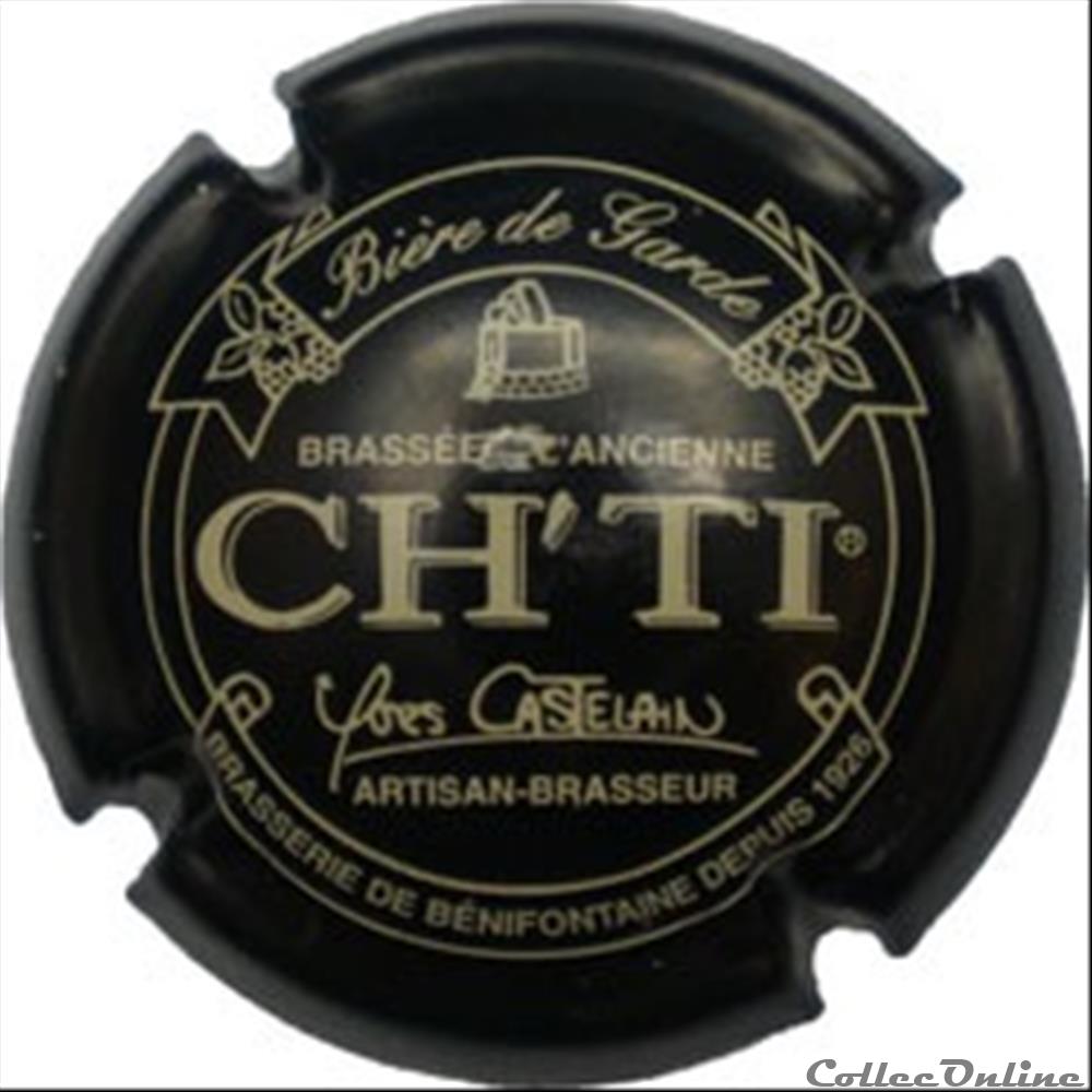 Castelain capsule muselet biere france castelain