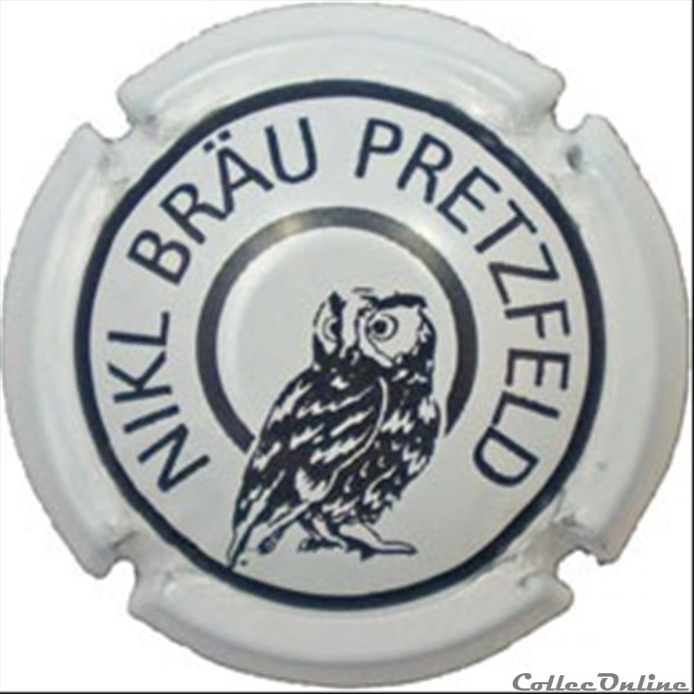 capsule muselet biere allemagne nikl brau