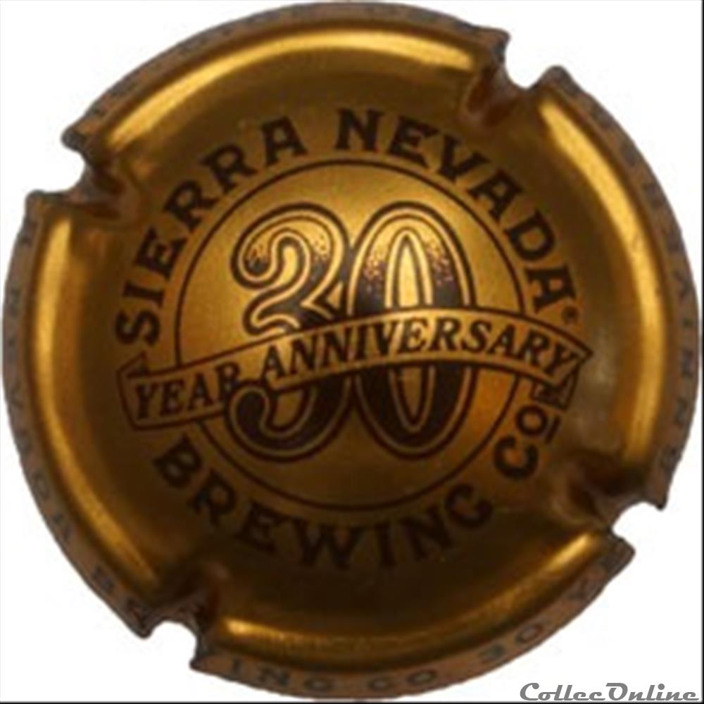 Sierra Nevada capsule muselet biere usa sierra nevada